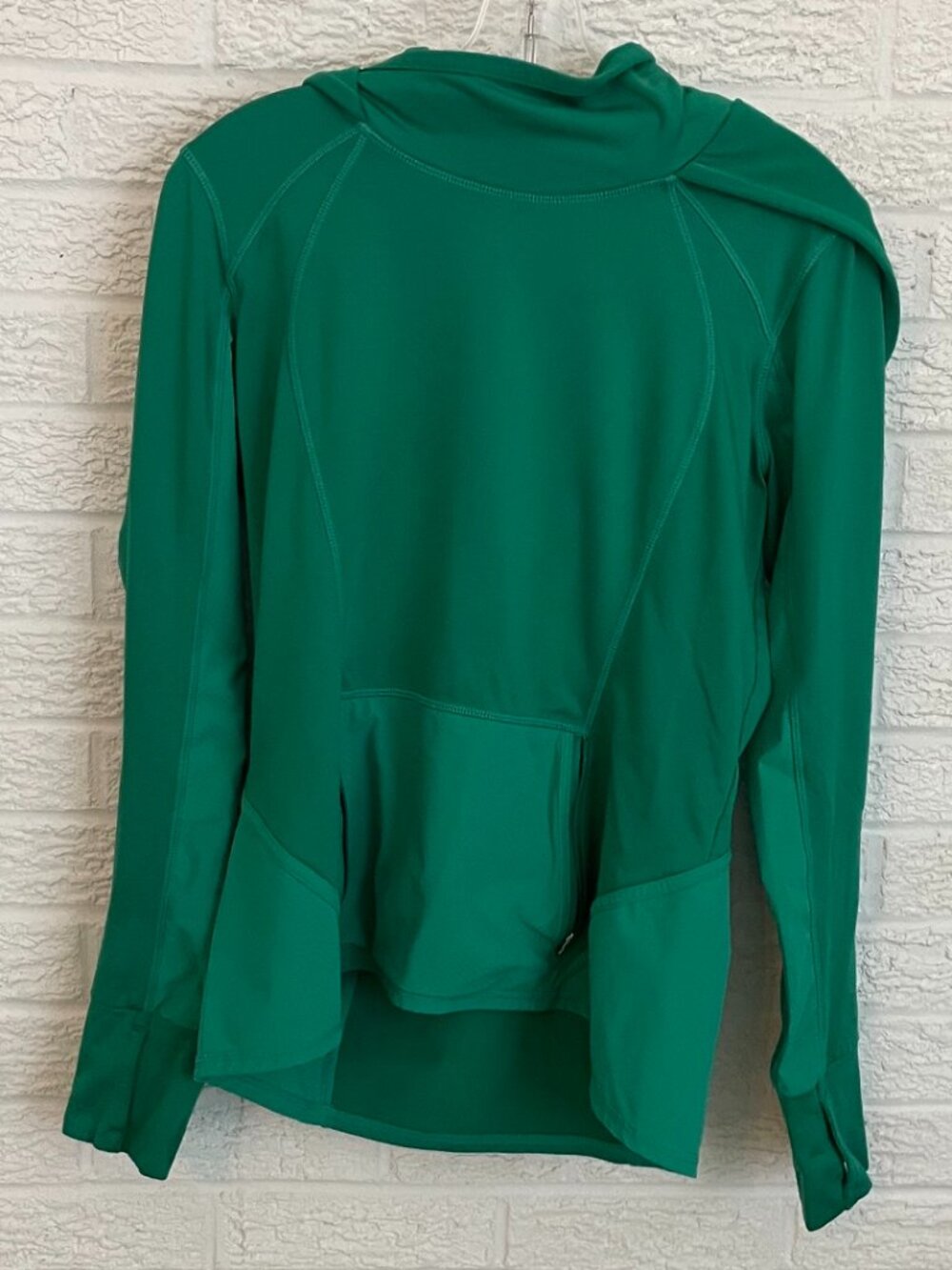 Athleta hoodie bright green